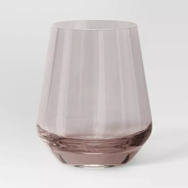 Photo 1 of 14.8oz Stemless Wine Glass - Threshold™ 2 PACK 
