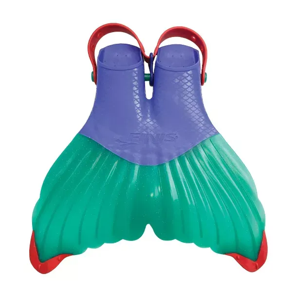 Photo 1 of Finis Kids' Mermaid Dream Fin - Purple/Green/Red
