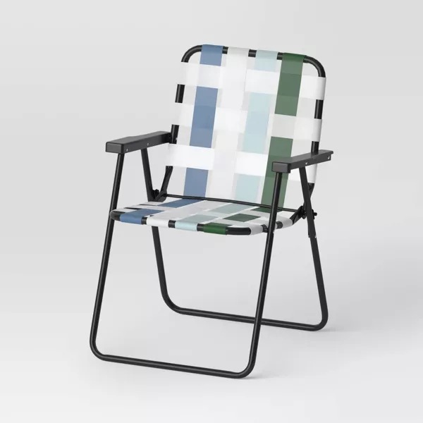 Photo 1 of Web Strap Patio Chair - Room Essentials™

