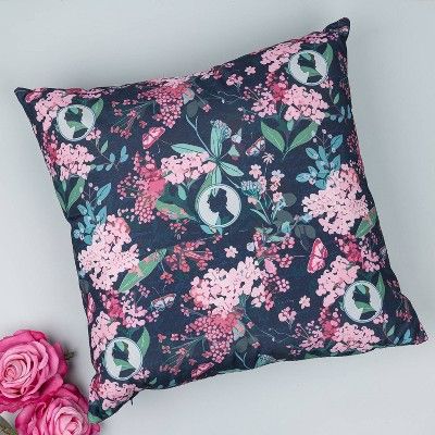 Photo 1 of Floral Print Throw Pillow - Bridgerton
