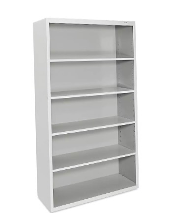 Photo 1 of METAL SHELVING UNIT  36” X 12" H76”   (CONTENTS NOT INCLUDED)