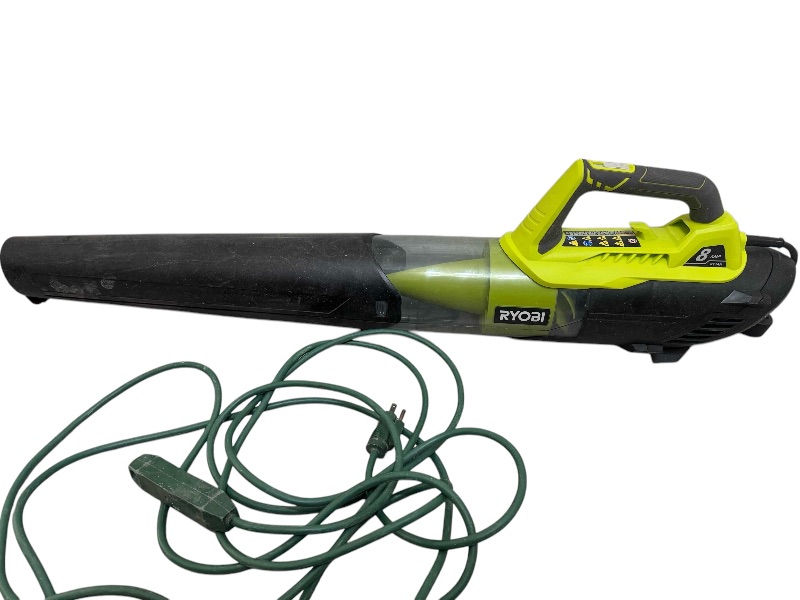 Photo 1 of RYOBI LEAF BLOWER, 120V 2 SPEEDS.