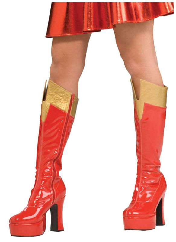 Photo 1 of Womens Platform Supergirl Boots (LARGE 9-10)