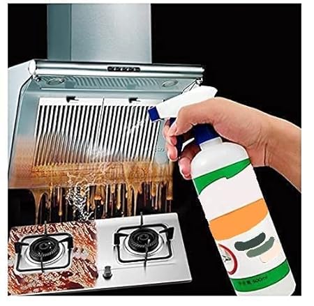 Photo 1 of UBC CREATION Kitchen Cleaner Spray Oil & Grease Stain Remover Stove & Chimney Cleaner Spray Non-Flammable Nontoxic Magic Degreaser Spray for Kitchen Gas Stove Cleaning Spray (300ml)
