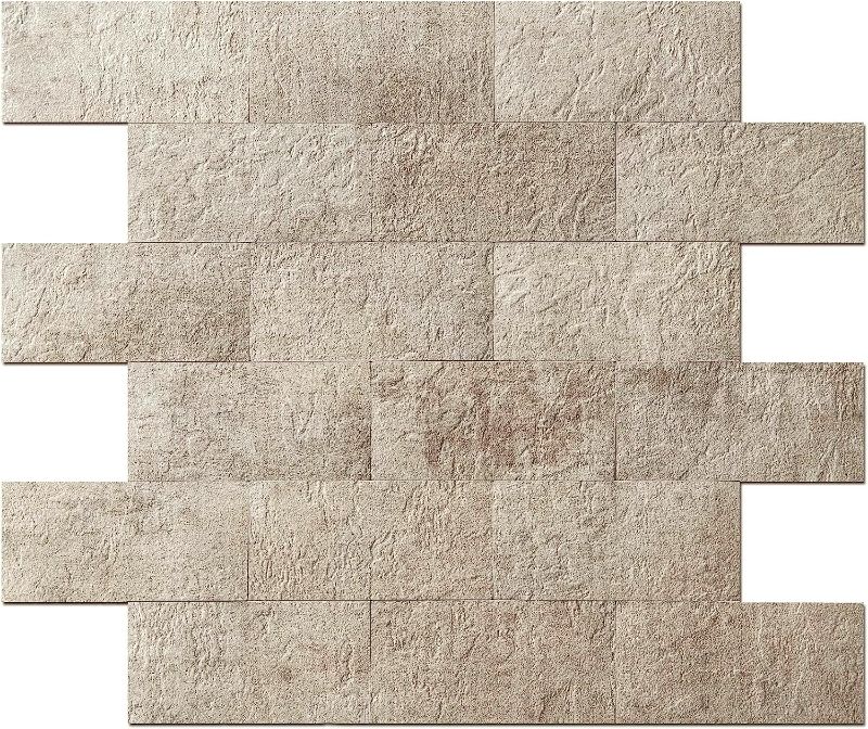 Photo 1 of Art3d 10-Pack Peel and Stick Wall Tile for Backsplash, Stick on Stone Tile for Kitchen Bathroom Fireplace Vanitity in Stone Beige
