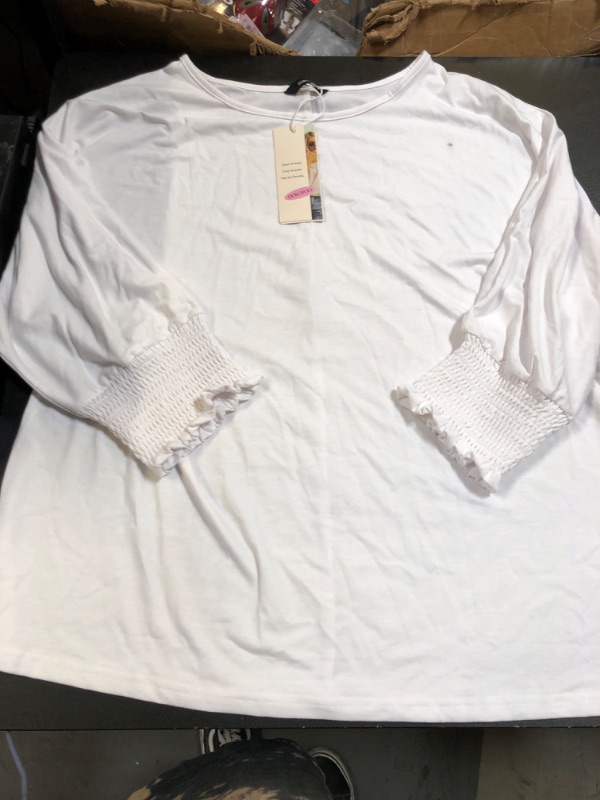 Photo 1 of Women's White Shirt 2XL