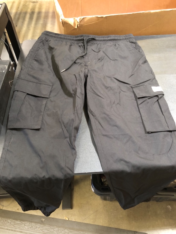 Photo 1 of Black Cargo Pants 40