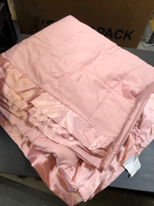 Photo 1 of Pink Blanket 108inx90in