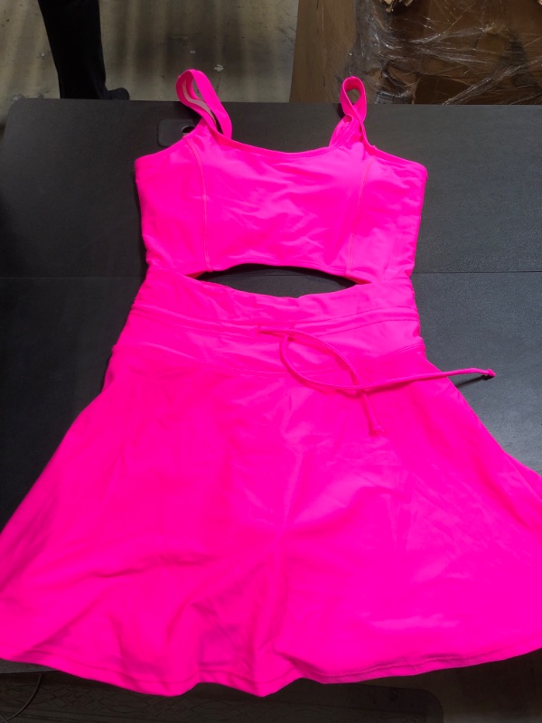 Photo 1 of Neon Pink Swimwear Dress Medium 