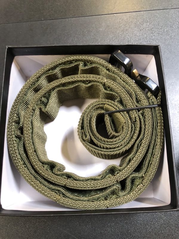 Photo 2 of Tactical Battle Gun Duty belt - Quick Release 1.75" Molle Law Enforcement Rigger war Combat shooting range Belt Medium Army Green