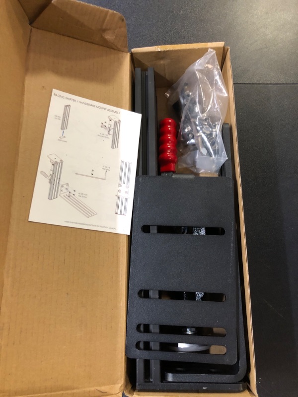 Photo 2 of Racing Sim Shifter & Handbrake Desk Mount Clamp Compatible with Logitech G Driving Force, Thrustmaster TH8A, TH8S, TSSH, USB Handbrake (14/16/64 Bit) & G29/920/923, T248/300/500 Wheels (ONLY Clamp)
