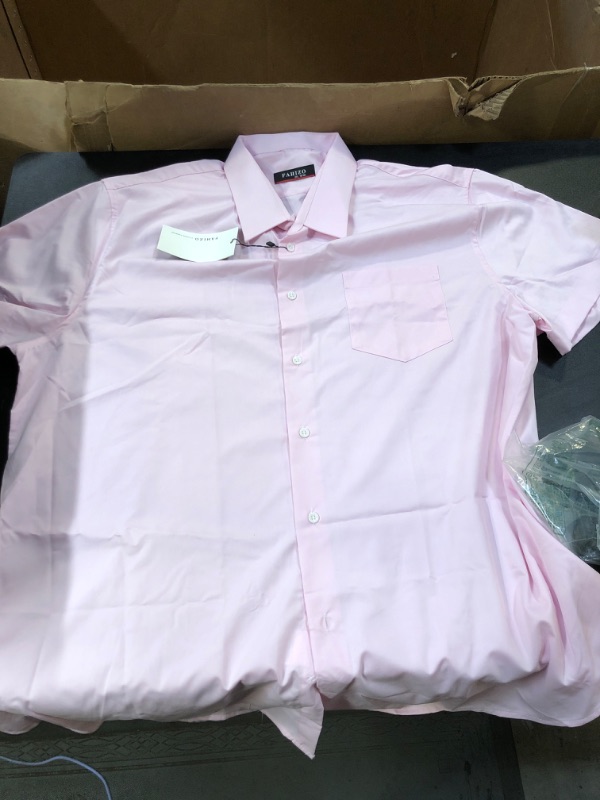 Photo 1 of Men's Pink Button Up 2XL