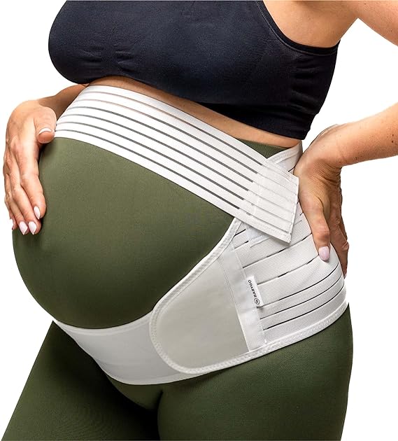 Photo 1 of BABYGO® 4 in 1 Pregnancy Support Belt Maternity & Postpartum Band - Relieve Back, Pelvic, Hip Pain, SPD & PGP | inc 40 Page Pregnancy Book for Birth Preparation, Labor & Recovery Small 