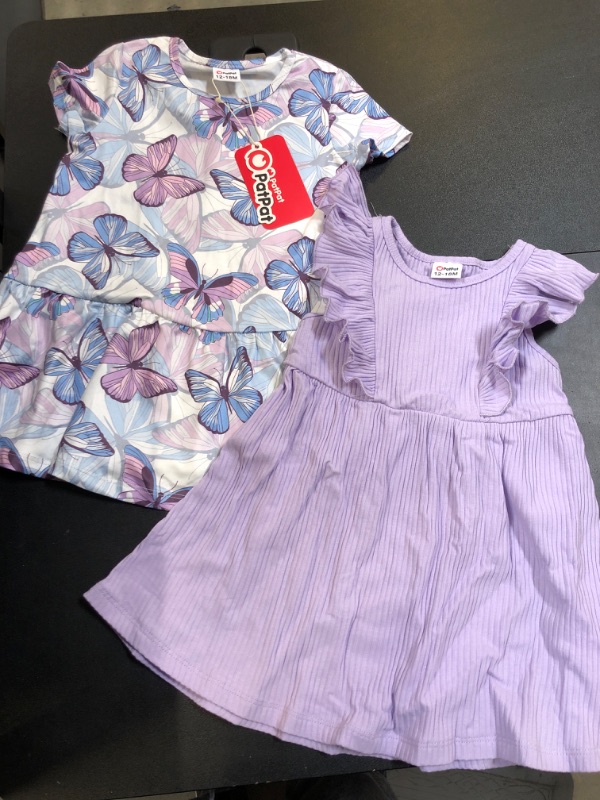 Photo 1 of 2 Pack Toddler Dresses 12-18M