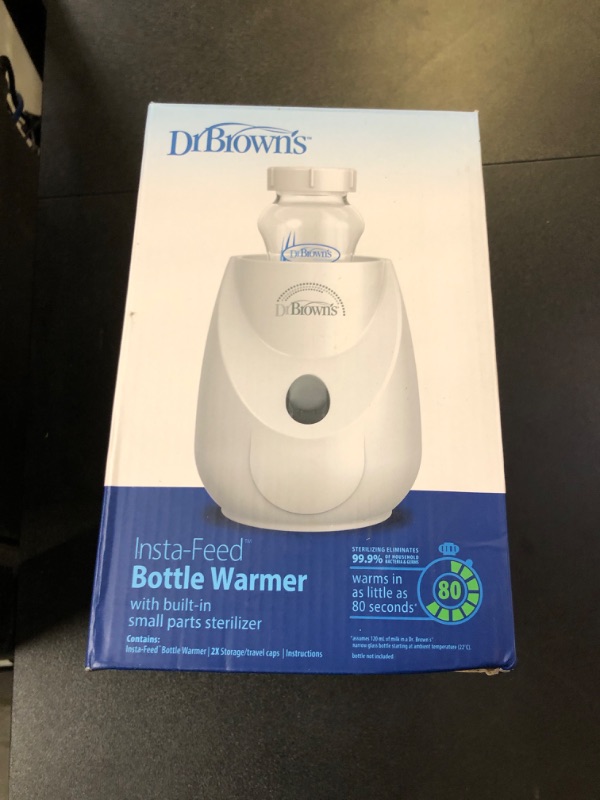 Photo 3 of Dr. Brown’s™ Insta-Feed™ Baby Bottle Warmer and Sterilizer, For Baby Bottles and Baby Food Jars Bottle Warmer & Sterilizer, Insta-Feed