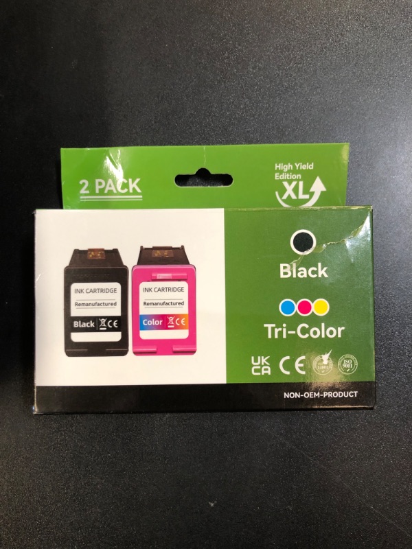 Photo 3 of 63XL Ink Cartridges Black and Color for HP 63XL Ink Cartridges Combo Pack Black and Color Replacement for HP Ink 63 Fit for Envy 4520 4512 4655 Officejet 3830 4650 Deskjet 3630 1110 Printer?(2 Pack)
