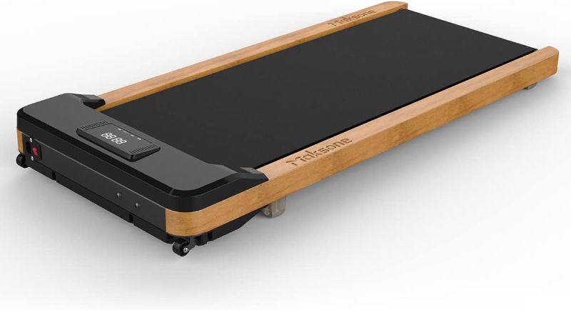 Photo 1 of Maksone Under Desk Treadmill, Expert of Wooden Walking Pad, Walking Jogging Machine with Remote Control, Installation-Free…
