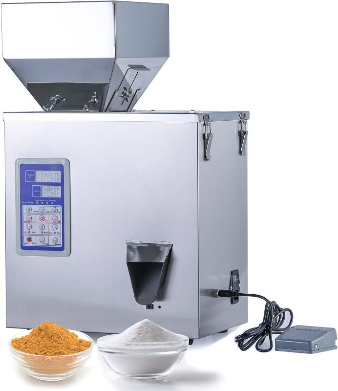 Photo 1 of Powder Filling Machine, Particle Filling Machine, Automatic Powder Particle Dispenser For Flour Beans Glitter (Powder Filler 1-200G)
