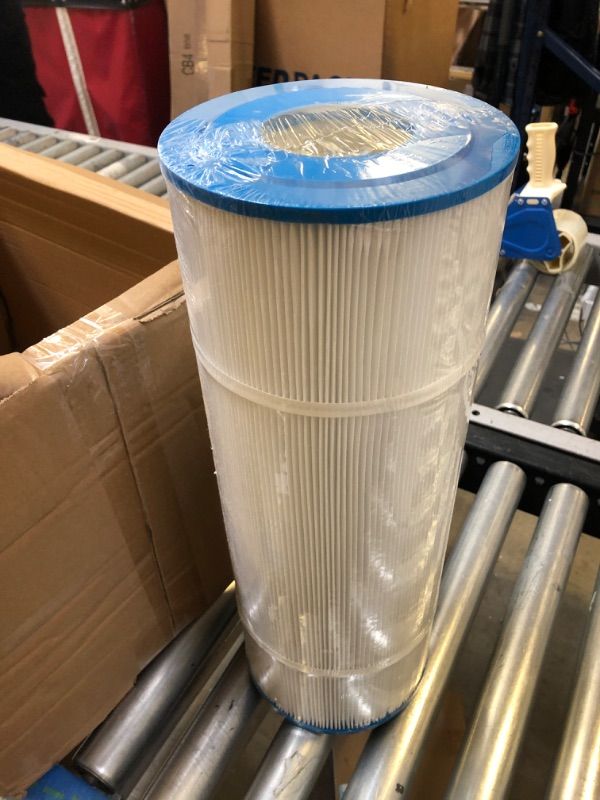 Photo 1 of HYDROTOOLS Cartridge Pool Filter Tanks & Elements For Above Ground & Inground Pool |40-100 SF Cleaner Systems Compatible W/ Pumps 1/3 To 1.5 HP| Up To 4980 GPH |For Pools Up To 21000 Gallons Swimline 50 SF Replacement Cartridge Element