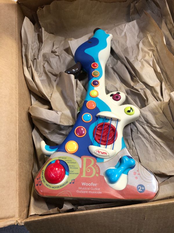 Photo 2 of B. toys- Woofer- Interactive Dog Guitar- Musical Toys- 3 Music Modes- Big & Colorful Buttons – 2 Years +