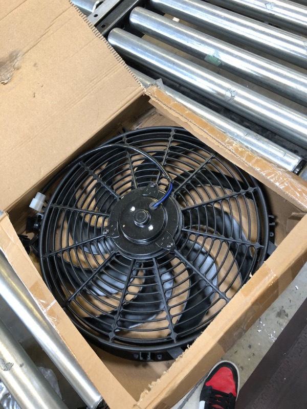 Photo 2 of 1935 Oldsmobile F-35 14 Inch Super Duty Radiator Fan performance cooling slim
