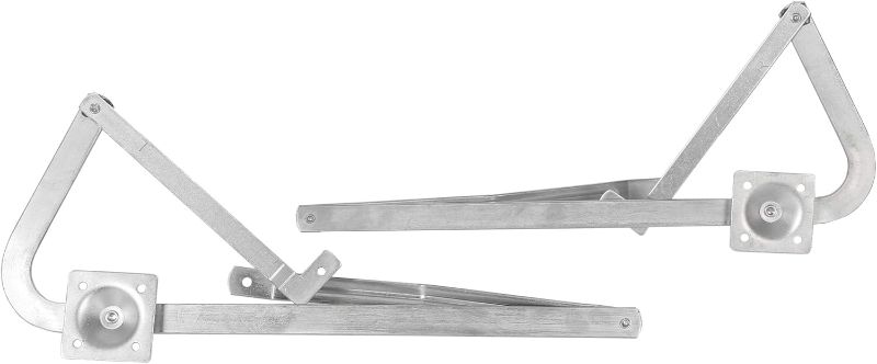 Photo 1 of ECOTRIC Replacement Attic Ladder Hinge Arms Compatible with 2010-UP Werner Mk 5, WU2210, W2208, W2210 Thick Zinc Attic Ladders Spreader- Pair

