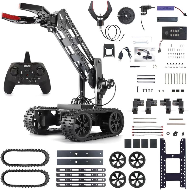Photo 1 of VANLINNY Robot Kit,Science Projects for Kids Ages 8-12,Cool Electronic Robotic Arm for Boys & Girls to Learn Programming/Techology,Educational Toy Building Kits for Beginners,Xmas Birthday Gift.
