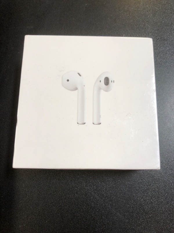 Photo 2 of Apple AirPods (2nd Generation) MV7N2AM/a with Charging Case - Stereo - Wireless - Bluetooth - Earbud - Binaural - in-ear
