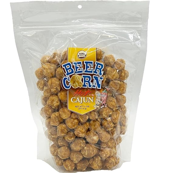 Photo 1 of Cayten's   hot  Cajun Flavored Beer Corn - 11 Ounce Resealable Bag- Cajun 1 pack