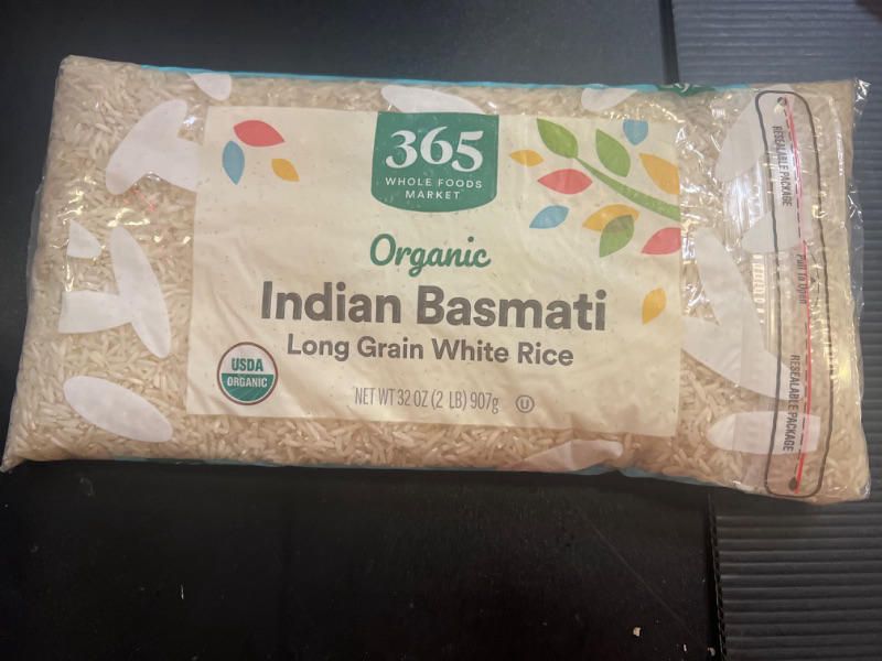 Photo 1 of 365 by Whole Foods Market, Organic Long Grain White Rice, 32 Ounce