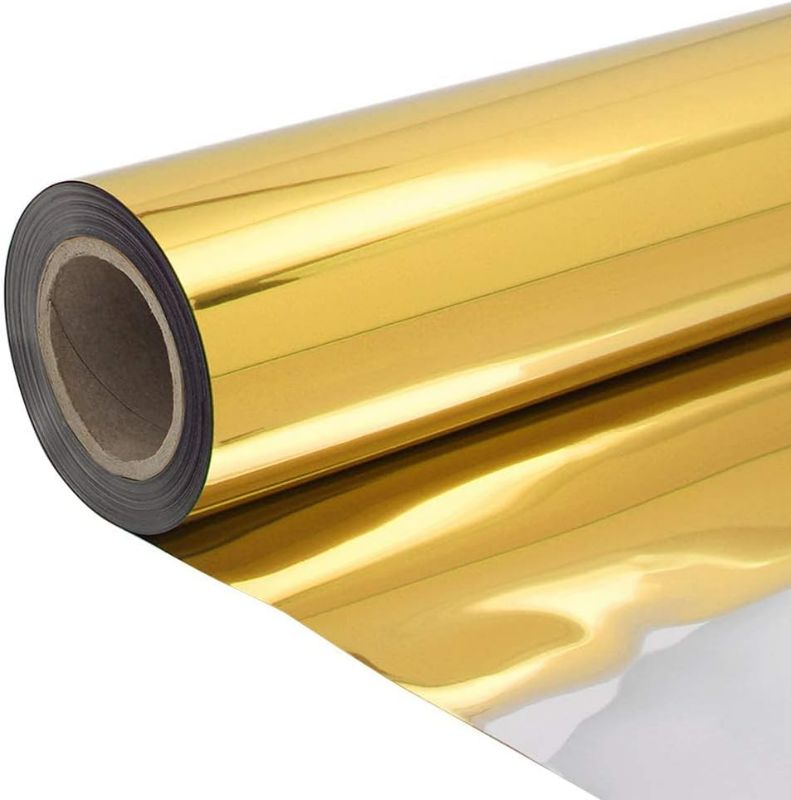 Photo 1 of ANMINY 3.3x65.6ft Aisle Runner Mirror Rugs Roll Double Sided Bright Reflective Decorative Carpet for Romantic Wedding Birthday Graduation Party Ceremony Event Home Indoor Decor - Gold/Silver
