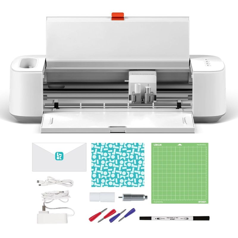 Photo 1 of Crafter by HTVRONT Cutting Machine - Vinyl Cutter Machine for All Crafts, Cutting Machine for HTV Vinyl, Iron on, Cardstock, Cuts 100+ Materials, Creates Customized Cards, Labels, Decals