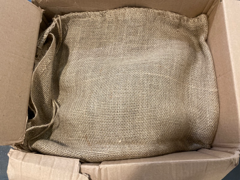 Photo 2 of 5PCS Large Burlap Bags- 20x30 Inch Natural Jute Burlap Sacks, Reusable Plant Grow Bags Root Vegetable Holders, Strong Potato Sacks for Gardening Planting Food Storage