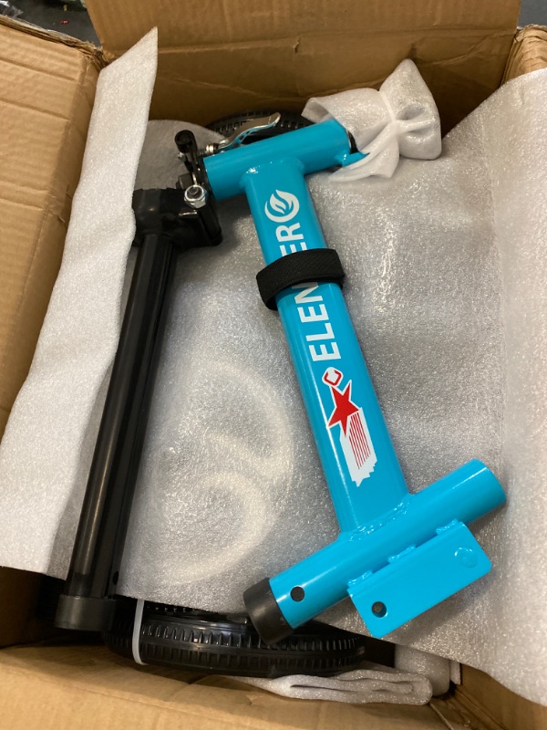Photo 1 of ELENKER Knee Scooter with Basket Dual Braking System for Ankle and Foot Injured (Blue)