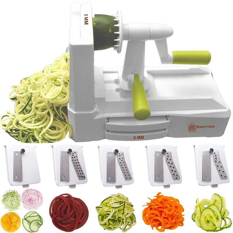 Photo 1 of Brieftons 5-Blade Spiralizer