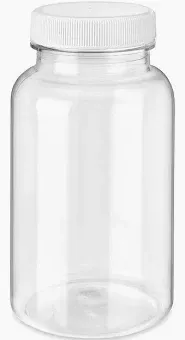 Photo 1 of 200 Pcs 2oz Small Plastic Juice Bottles Ginger Juice Bottle with Lids Liquid Vial Reusable Clear Beverage Container with Lid, Freezer Safe, Leak Proof for Juice, Water, Milk(White Lid)