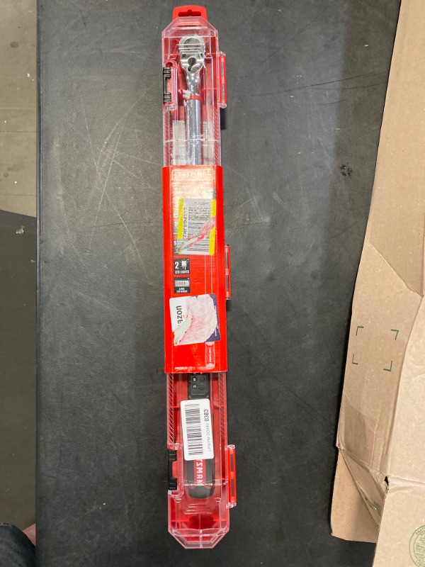Photo 1 of Craftsman Micrometer Torque Wrench,1/2" Drive CMMT99434