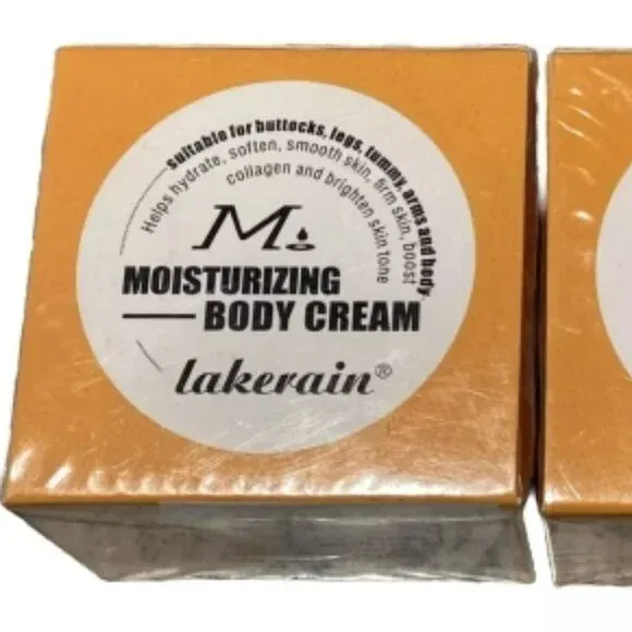 Photo 1 of Lakerain Moisturizing Body Cream Hydrate Soften Smooth Skin Exp 12/05/2026 QTY 2