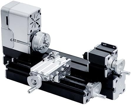 Photo 1 of ZHRUI All-metal Miniature Lathe 36W 20000rpm Didactical Mini metal Lathe Machine for Hobbyist Woodworking Craft
