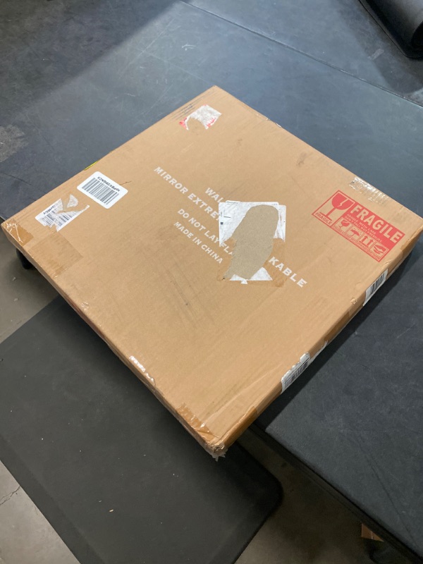 Photo 1 of Small Black Round Mirror, 16 Inch Round Mirror with Metal Frame Circle Mirrors for Wall, Bedroom, Vanity, Living Room, Entryway, Washrooms, Home Decor 16" Round Black