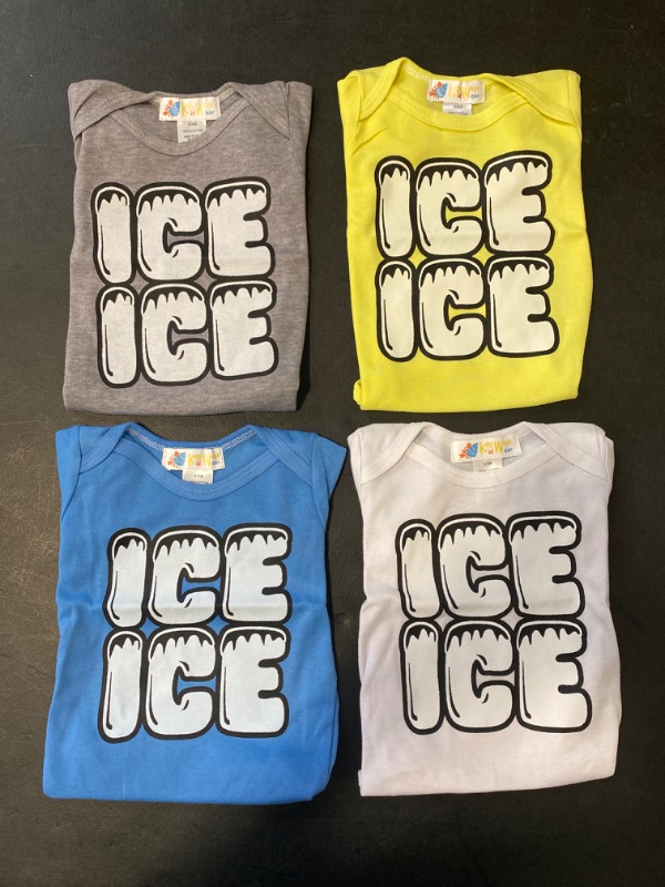 Photo 1 of 4 Pack Size 0-6 M Ice Ice Multiple Colors