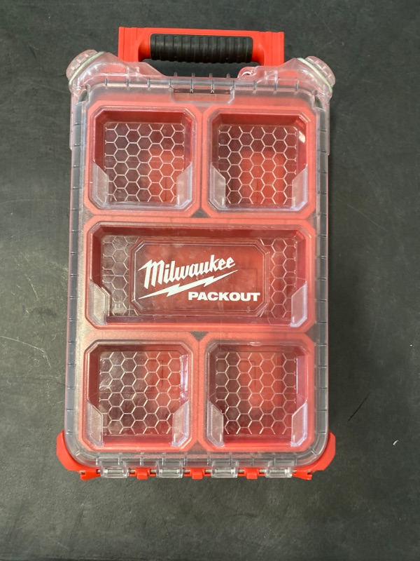 Photo 3 of Milwaukee Electric Tool 48-22-8435 Pack out, 5 Compartment, Small Parts Organizer