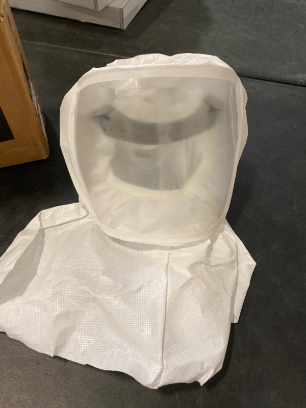 Photo 2 of 3M PAPR, Versaflo Hood S433L, For Powered Air Purifying Respirators, Integrated Head Suspension, Quick Release Swivel Connection, Medium/Large, 5/Case