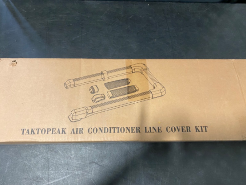 Photo 3 of 3'' 17 Ft [Quick Installation] PVC Decorative Line Cover Kit for Ductless Mini Split Air Conditioners, Central AC and Heat Pump Systems