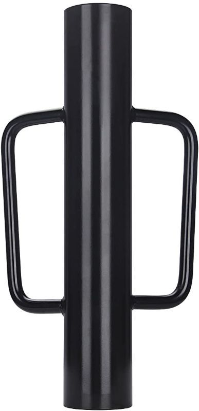Photo 1 of A-KARCK Fence Post Driver 12 lb Metal, Heavy Duty T Post Pounder with Handle Black for Installing Fence Posts