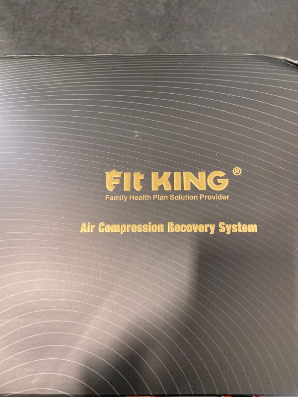 Photo 3 of FIT KING Air Compression Recovery System, Rechargeable Full Leg Massage Boots, Sequential Compression for Circulation Improvement and Fast Recovery, Zone Massage Optional (small)