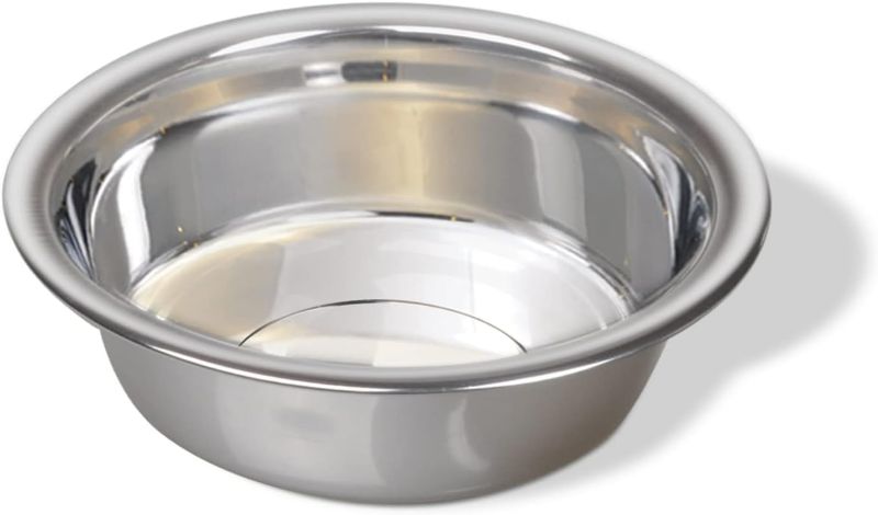 Photo 1 of an Ness 64-Ounce Lightweight Dish, Large, Stainless Steel