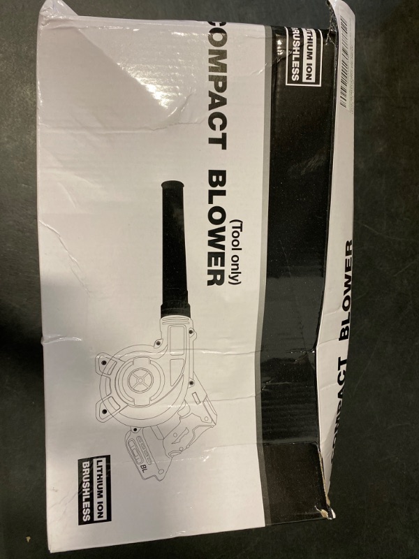 Photo 1 of Mini Cordless Leaf Blower Up to 200MPH Compatible with Dewalt 20V Max Battery(No Battery) Electric Leaf Blower Cordless 3 Speeds Mode Battery Powered Leaf Blowers for Workbench, Patio