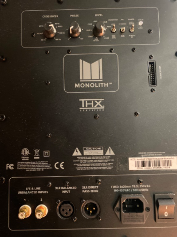 Photo 1 of 
Monolith by Monoprice M-10 V2 10in THX Certified Select 500 Watt Powered Subwoofer