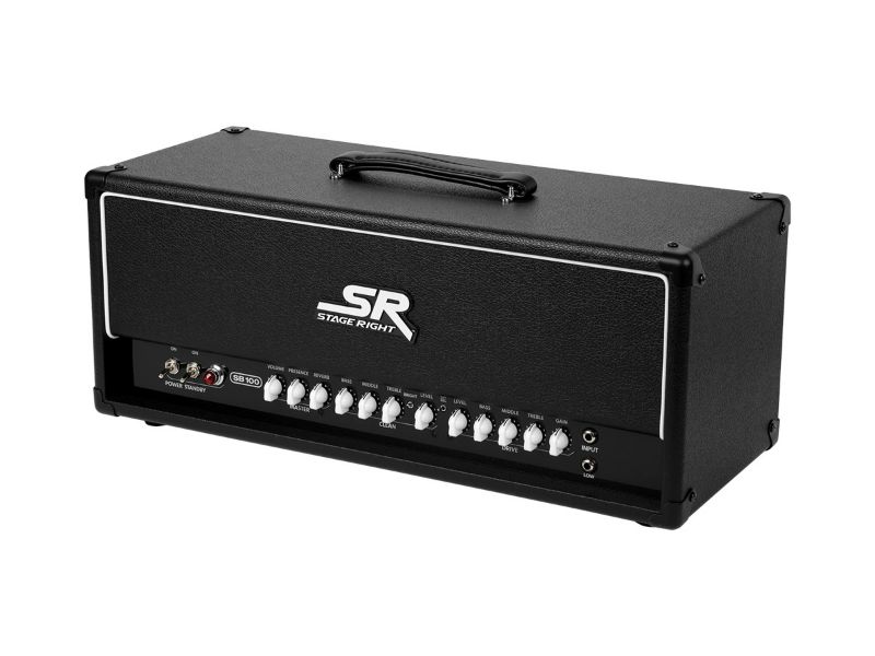 Photo 1 of 
Stage Right by Monoprice SB100 100-watt All Tube 2-channel Guitar Amp Head with Reverb